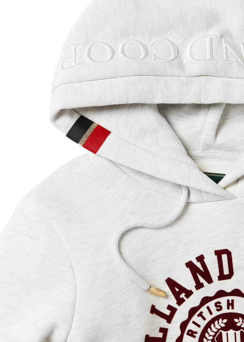 Collegiate Flock Hoodie (Ice Marl)