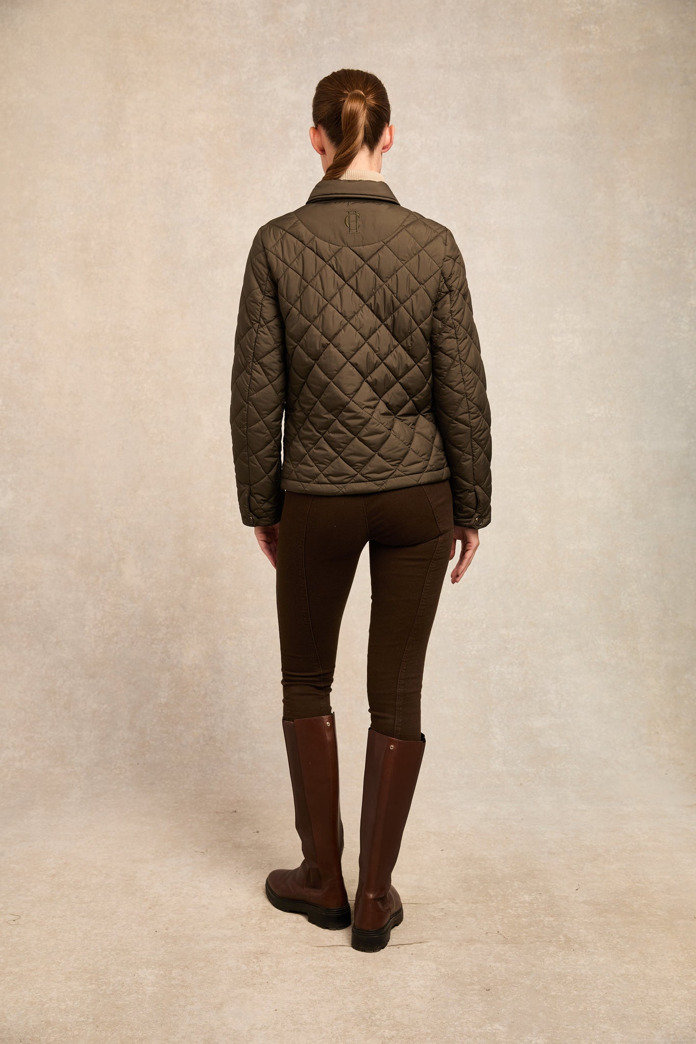 Quilted Coach Jacket (Heritage Khaki)