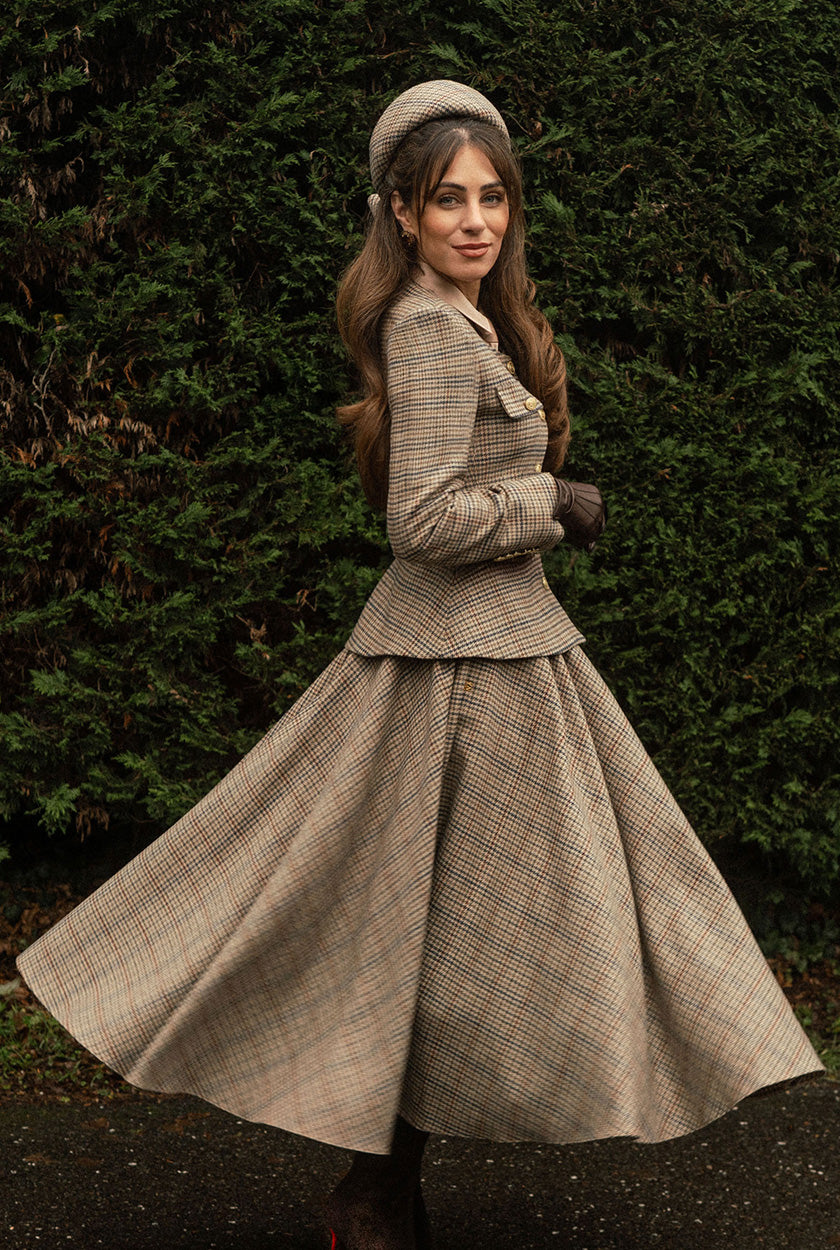 Aynhoe Full Length Skirt (Millen Gordon Tweed) – Holland Cooper US