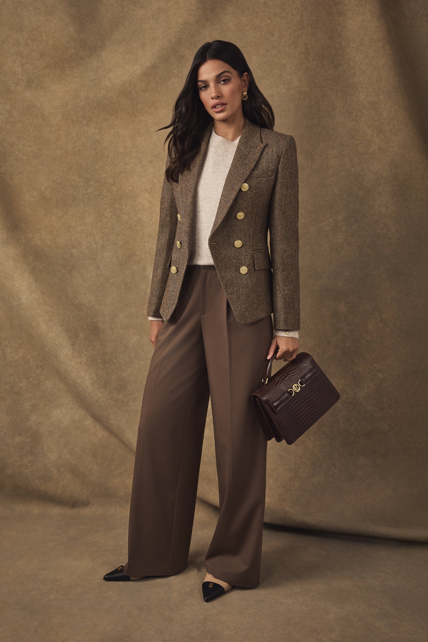 Cambridge Bag (Chestnut Lizard)