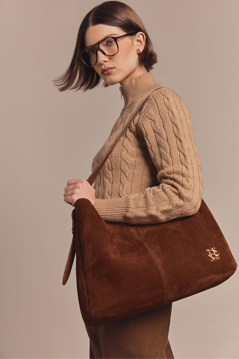 Camden Tote (Fox Suede)
