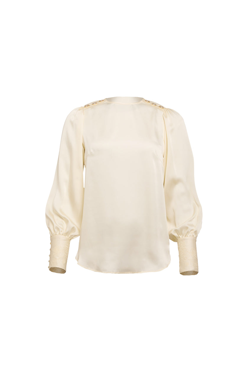 Carmen Blouse (Oyster)