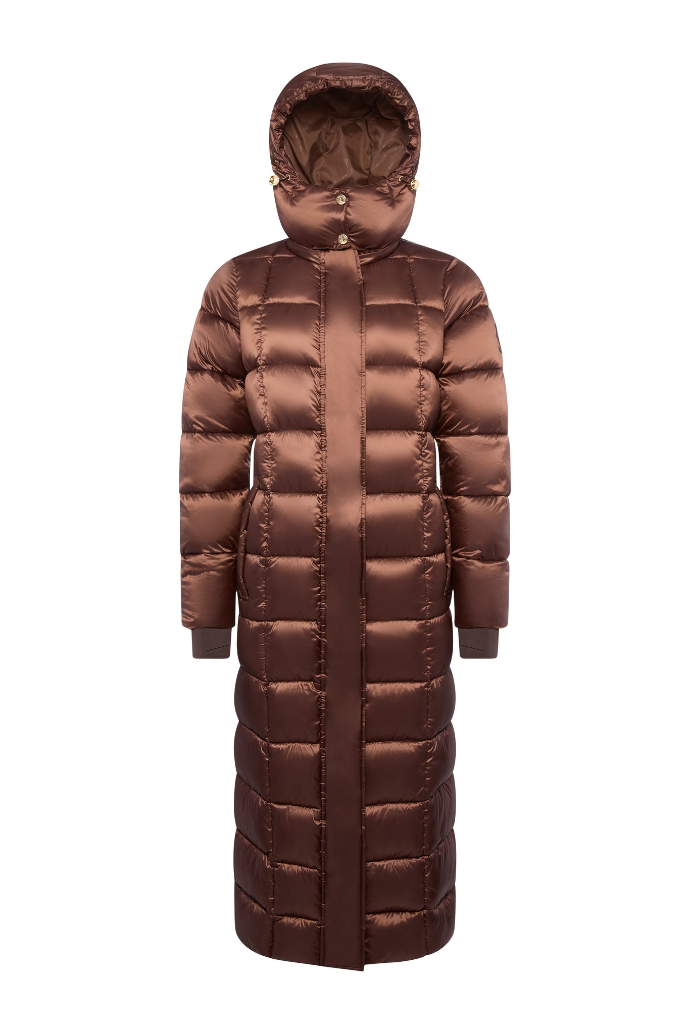 Carrington Longline Coat (Walnut)
