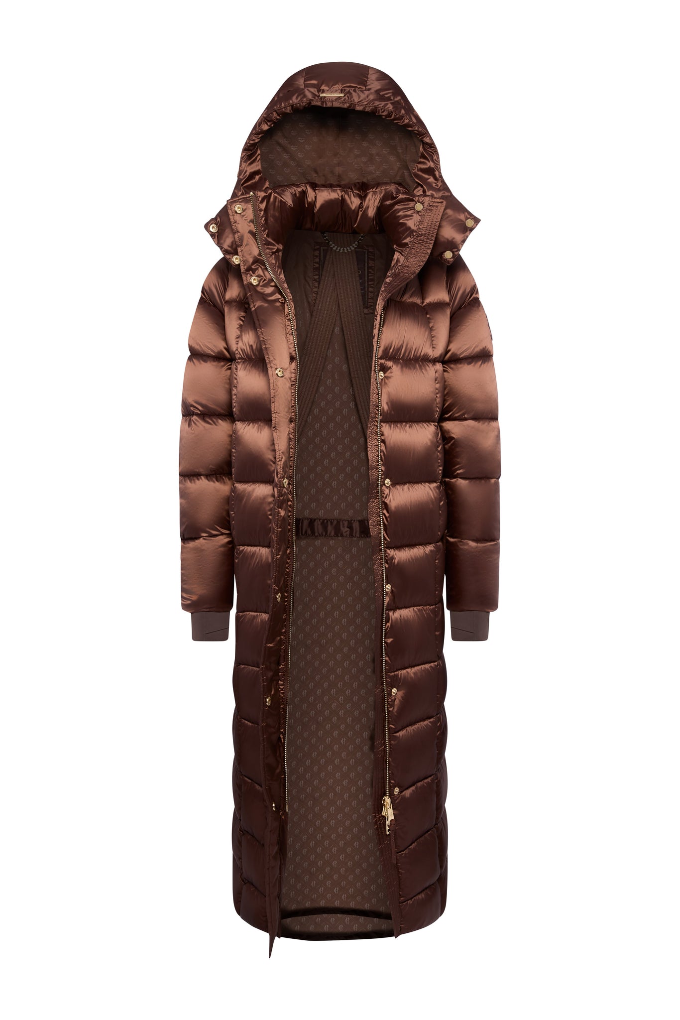 Carrington Longline Coat (Walnut)
