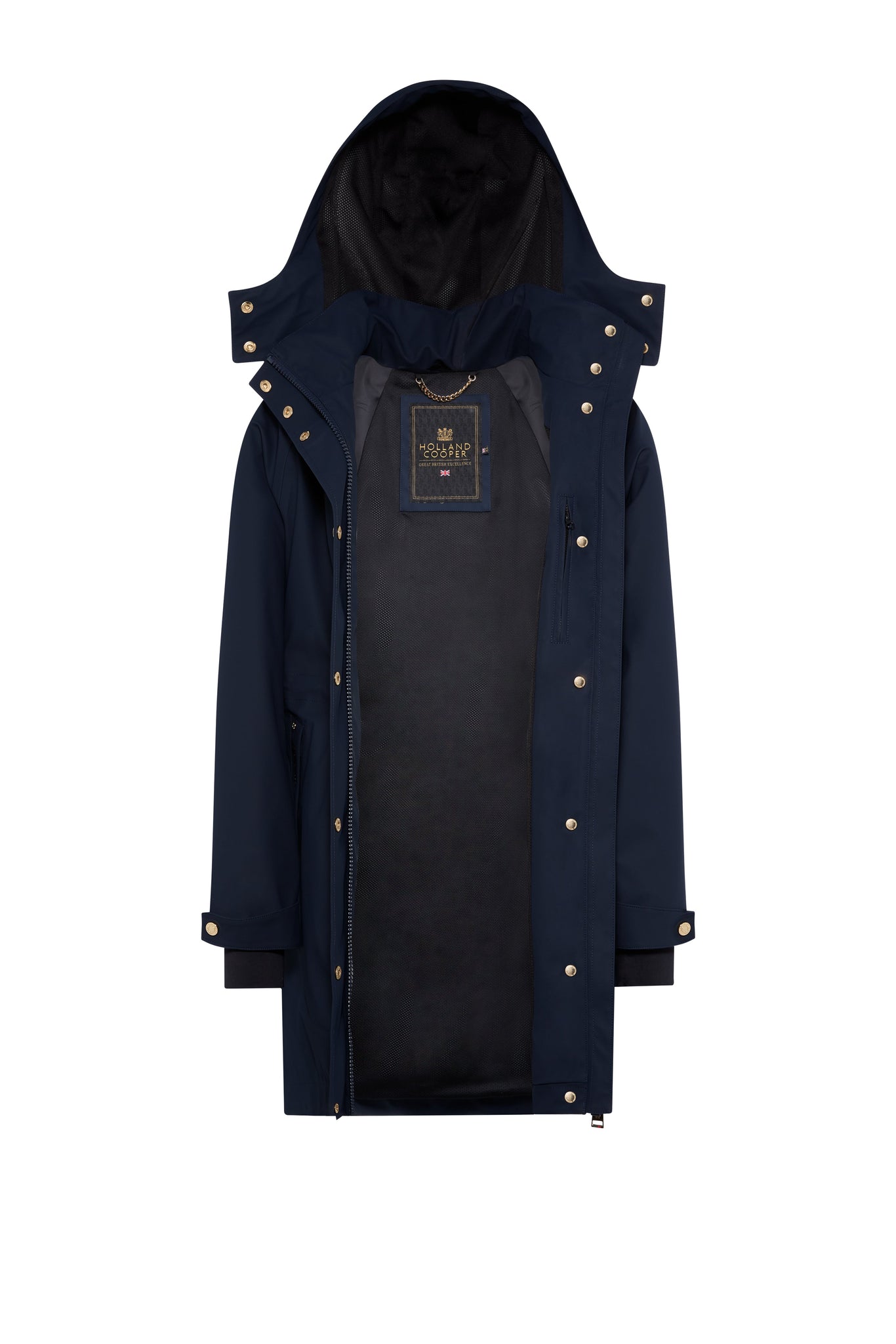 Chartwell Rain Parka (Ink Navy)