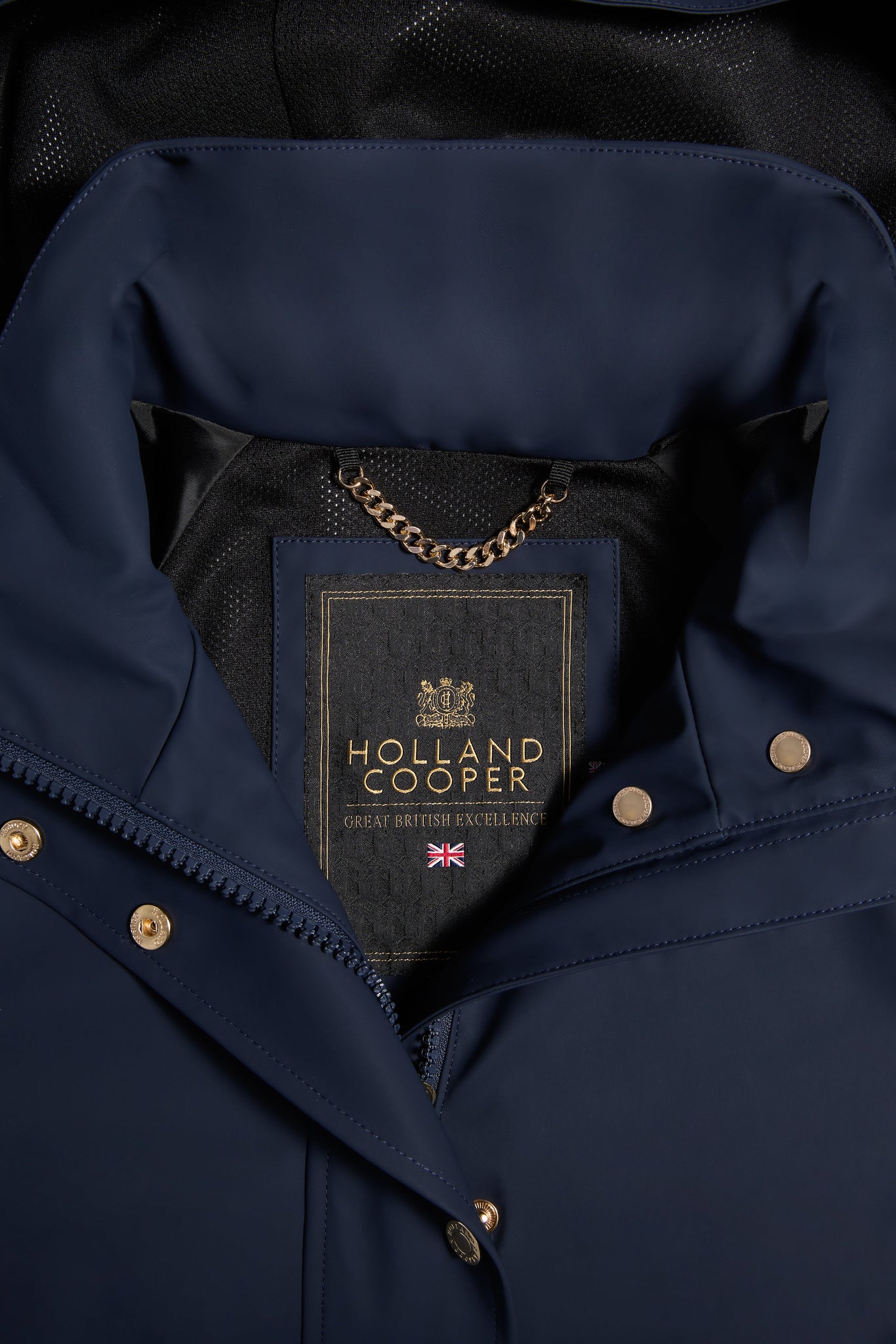 Chartwell Rain Parka (Ink Navy)