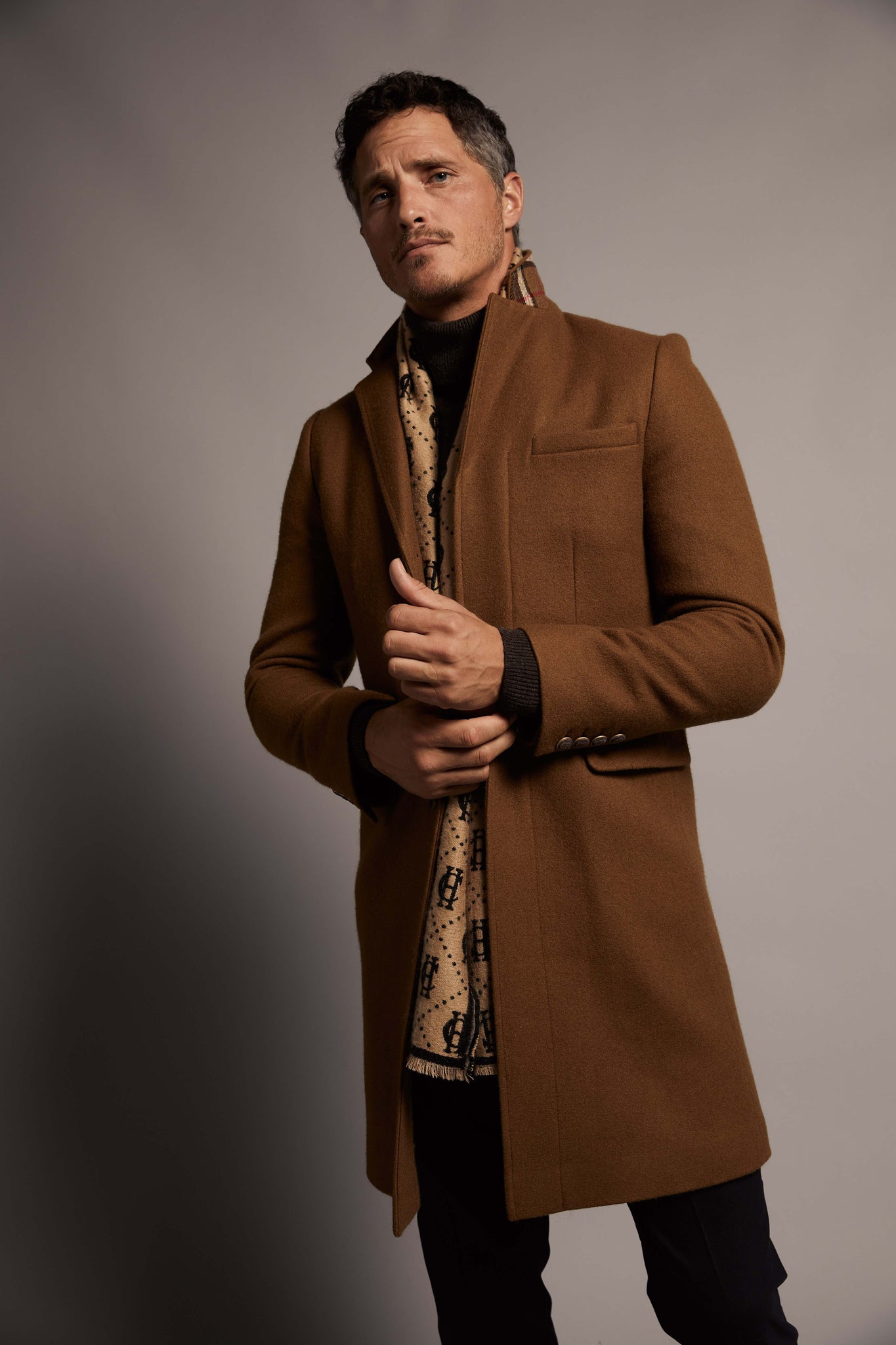 The Cheltenham Coat (Dark Camel)