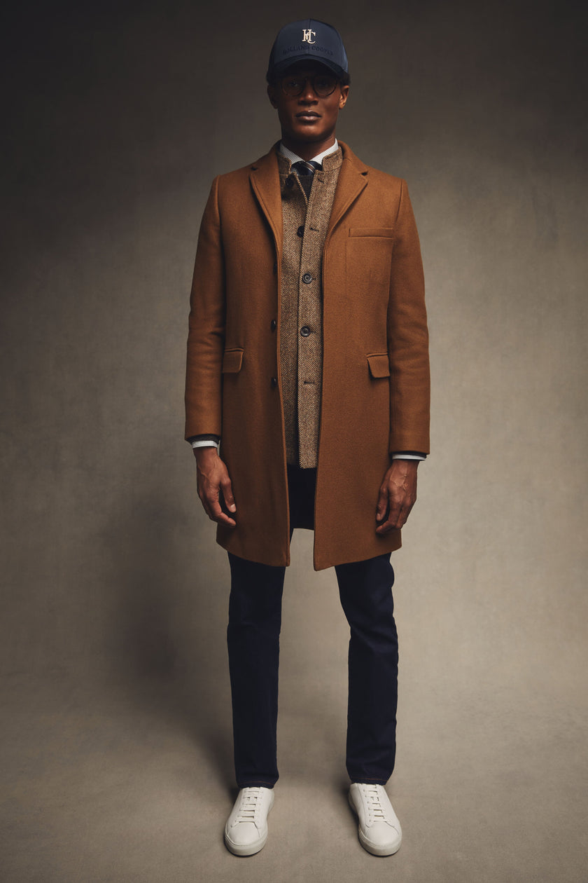 The Cheltenham Coat (Dark Camel)