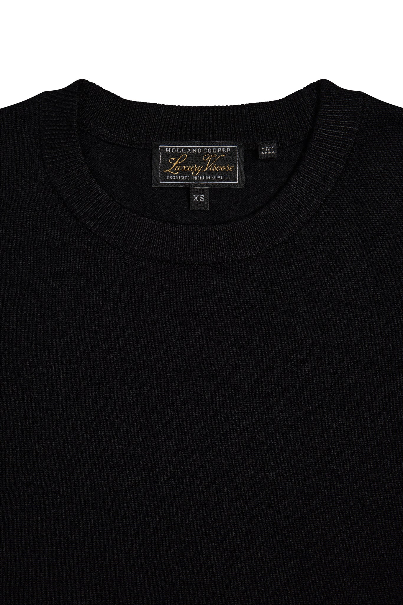 Chiltern Crew Neck Knit (Black)