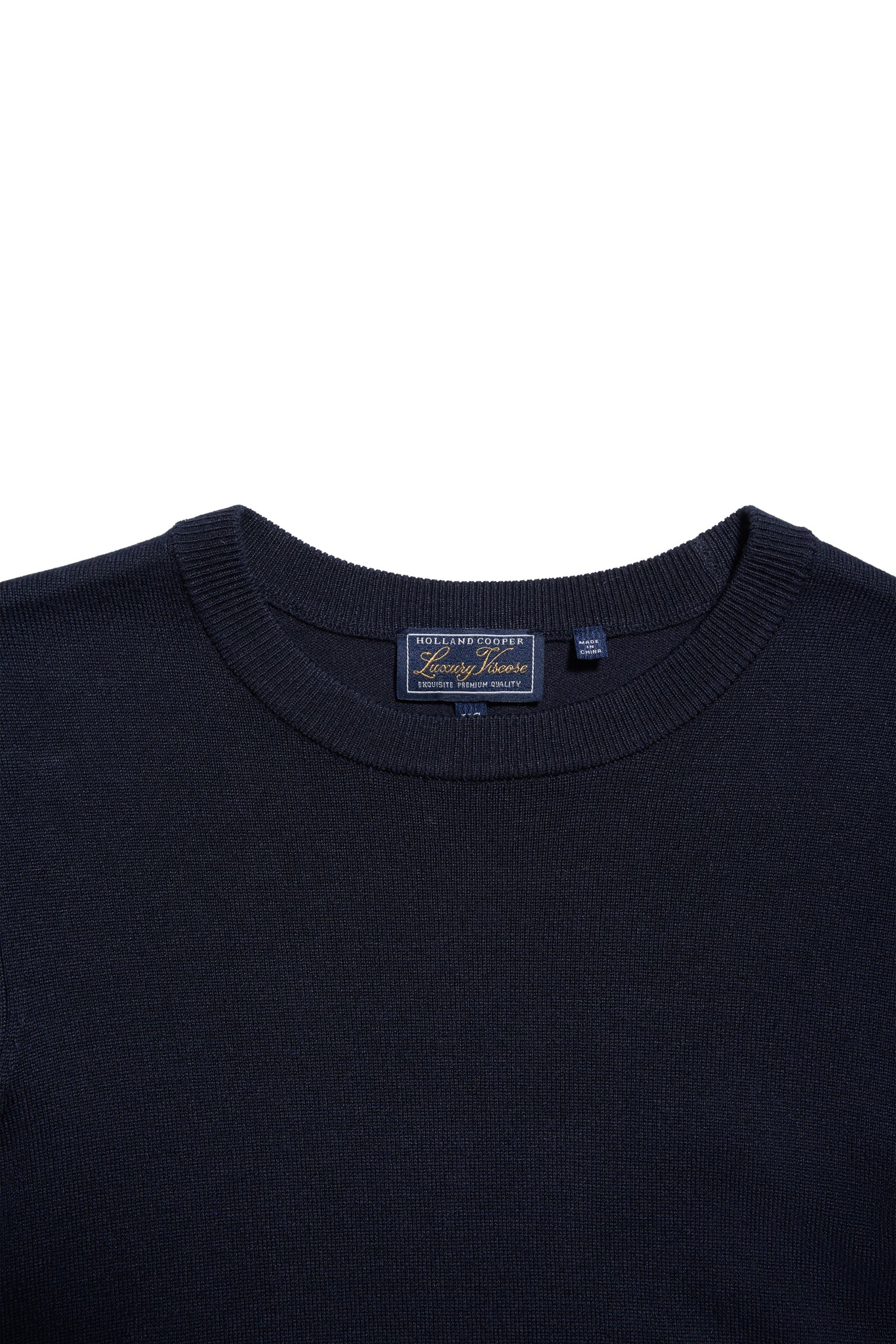 Chiltern Crew Neck Knit (Ink Navy)