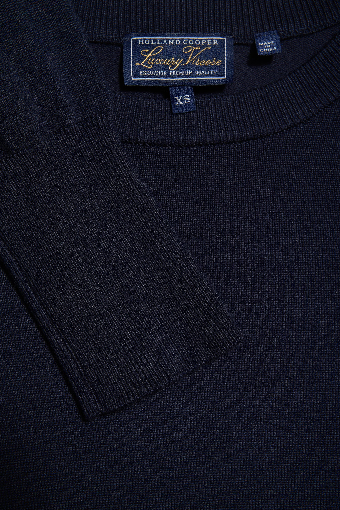 Chiltern Crew Neck Knit (Ink Navy)