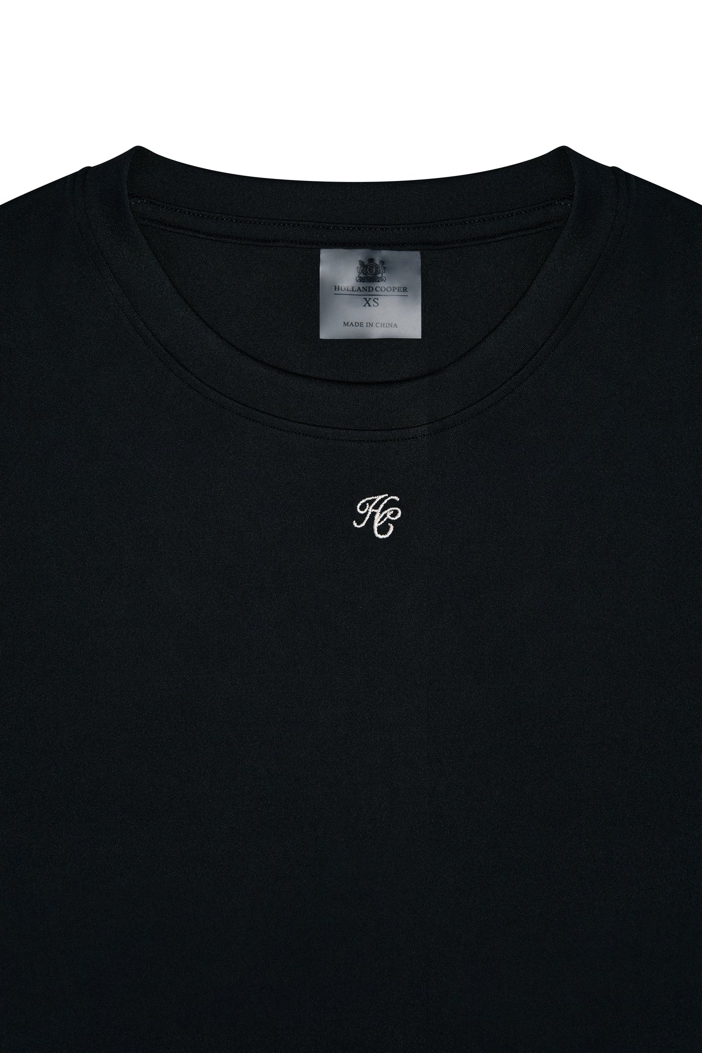 Chiltern Crew Neck Top (Black)