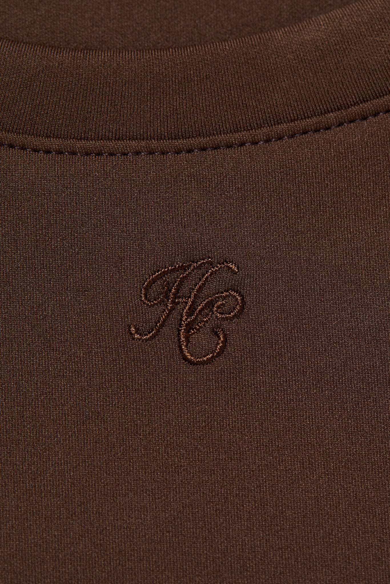 Chiltern Crew Neck Top (Walnut)