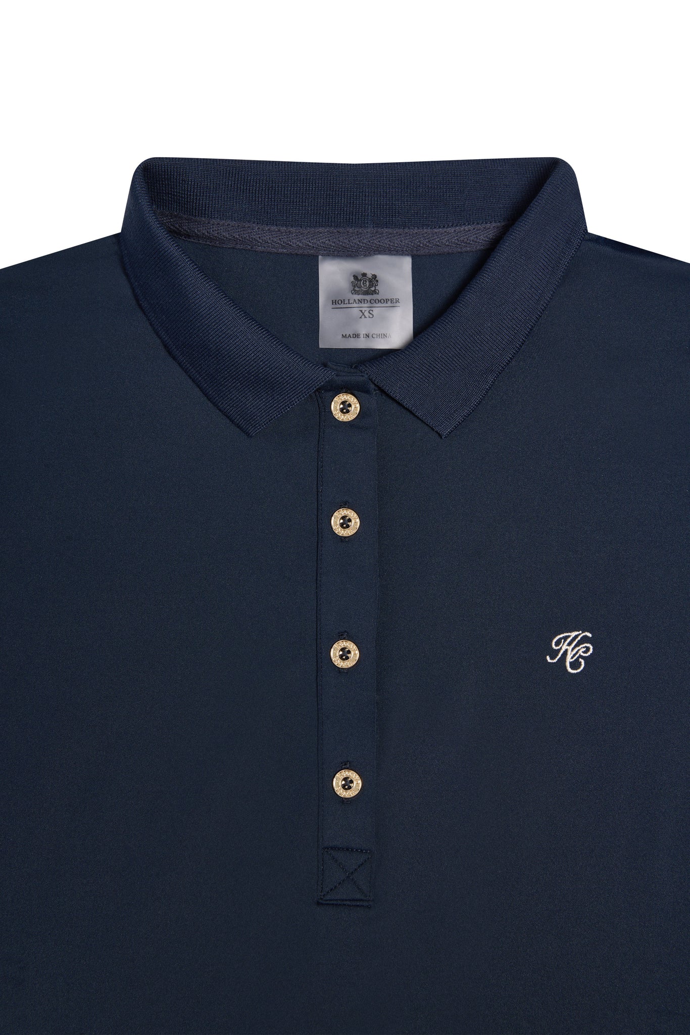 Chiltern Long Sleeve Polo Shirt (Ink Navy)