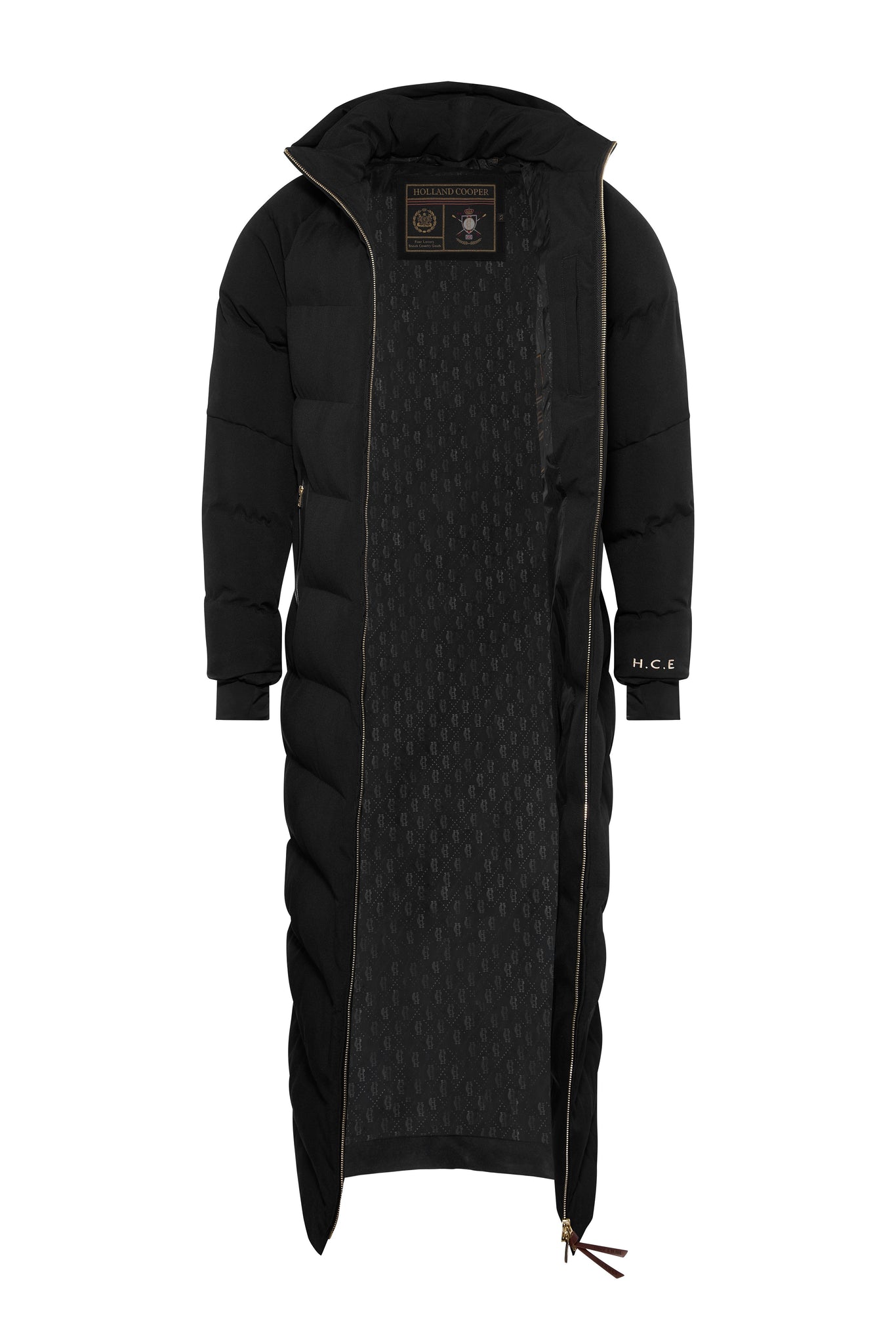 Chiltern Longline Yard Coat (Black)
