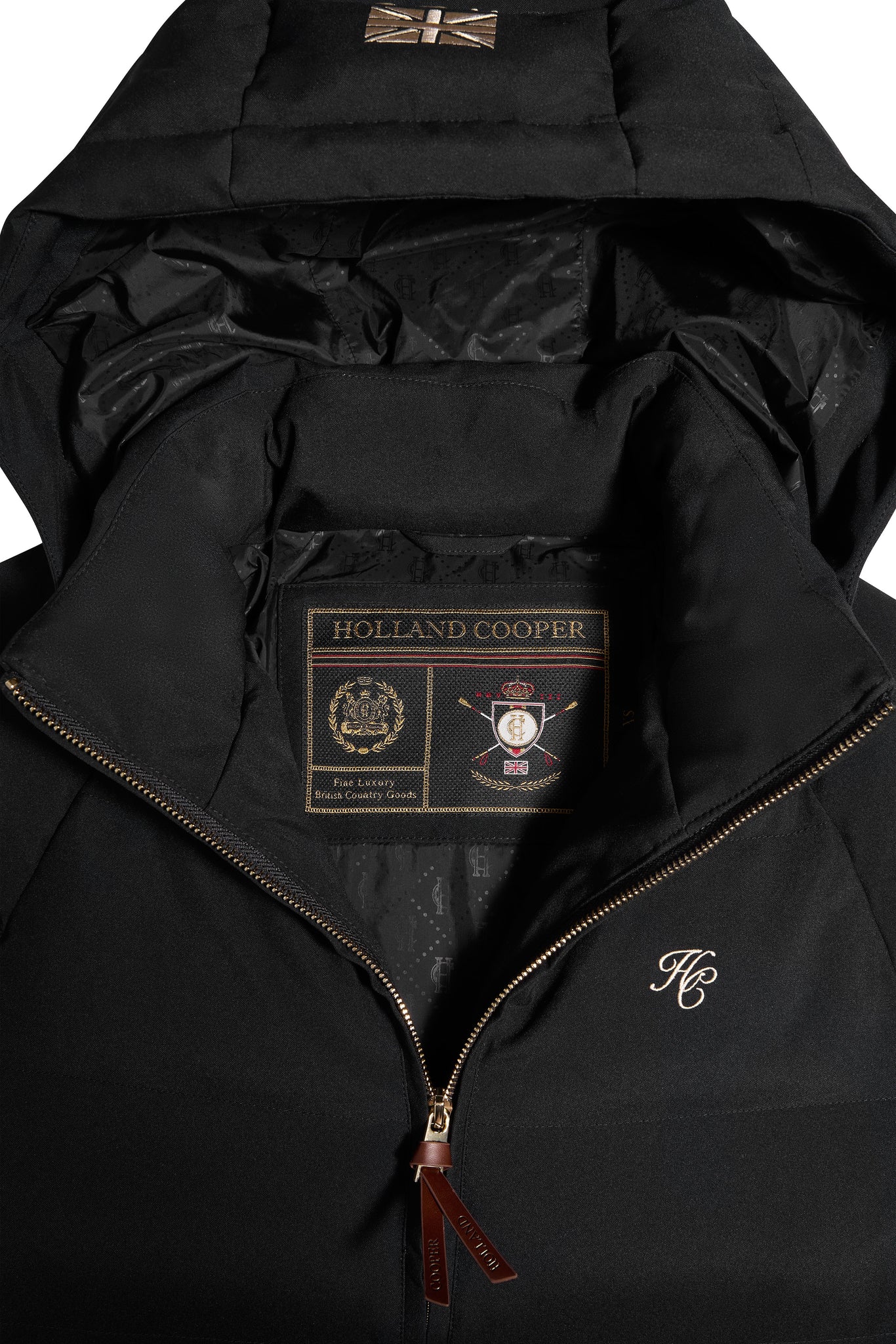 Chiltern Longline Yard Coat (Black)