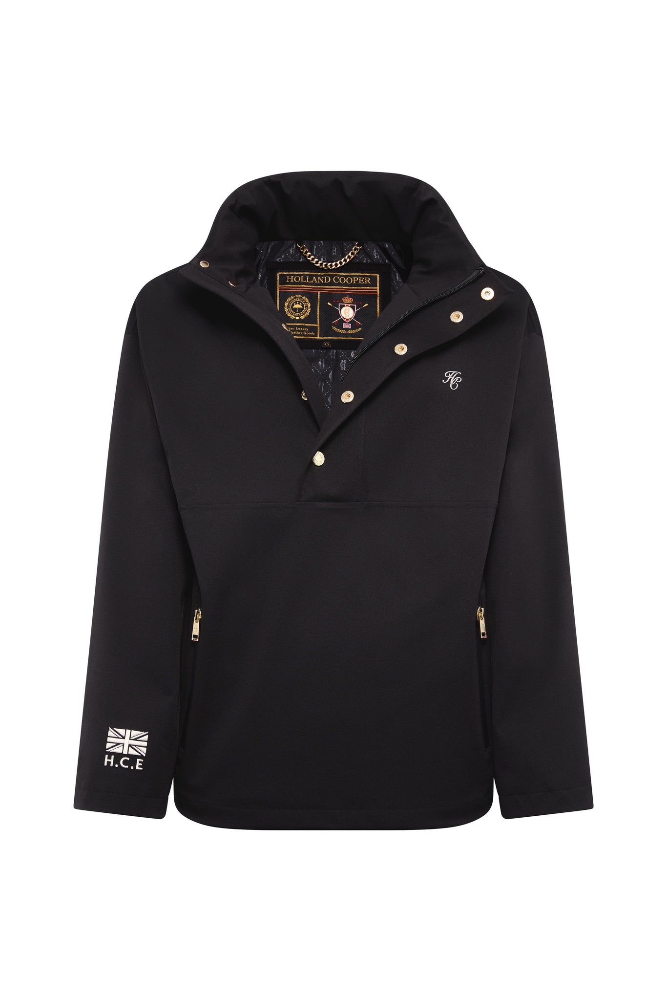 Chiltern Quarter Zip Jacket (Black)