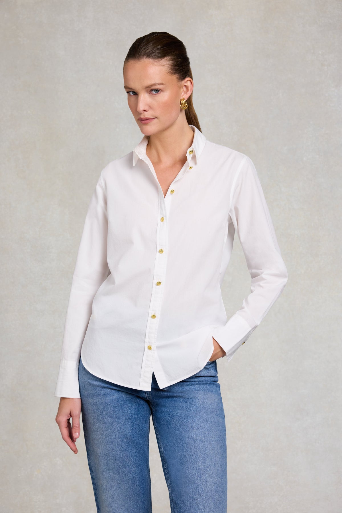 Classic Fit Shirt (White)
