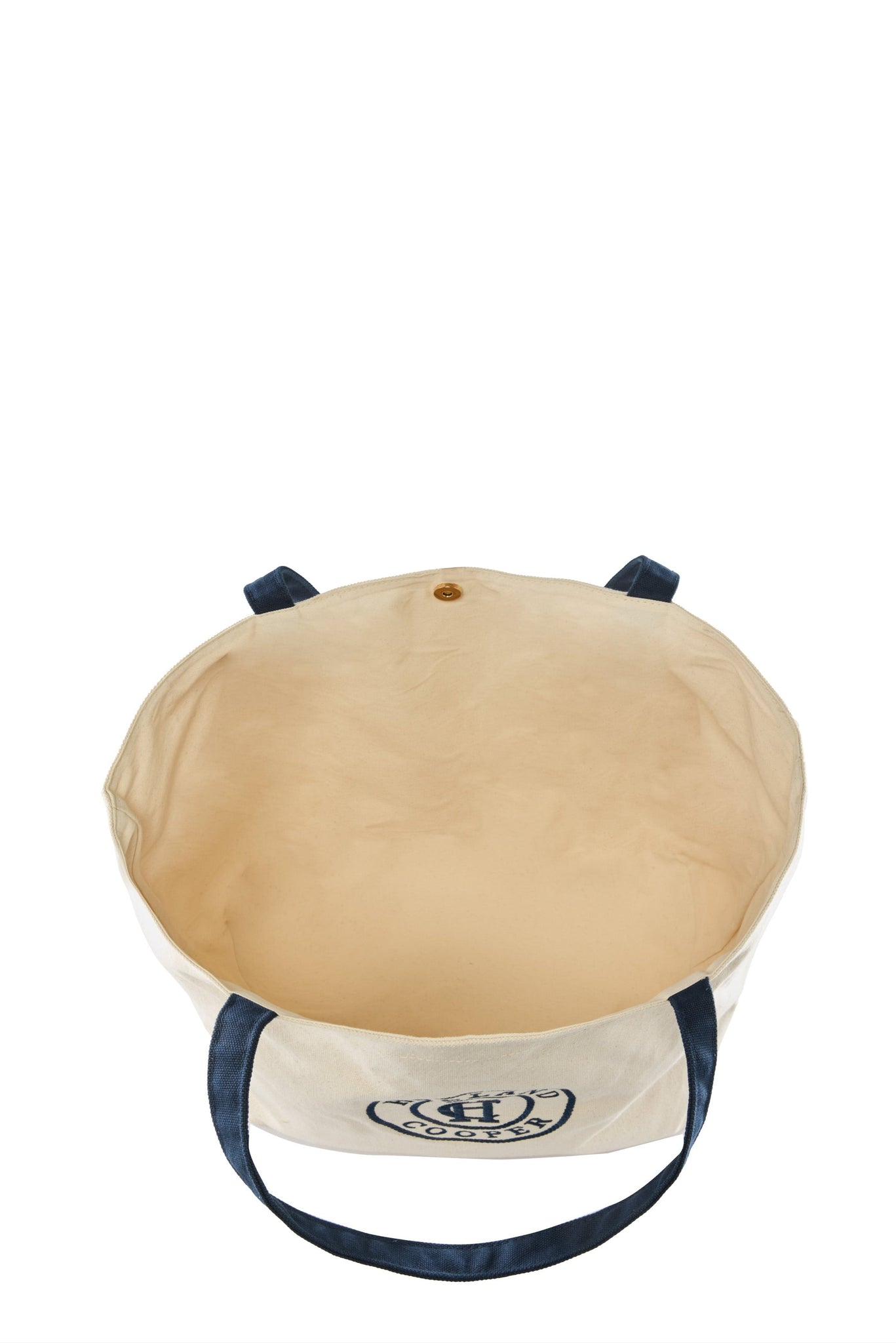 Classic Shopper (Ecru Navy)