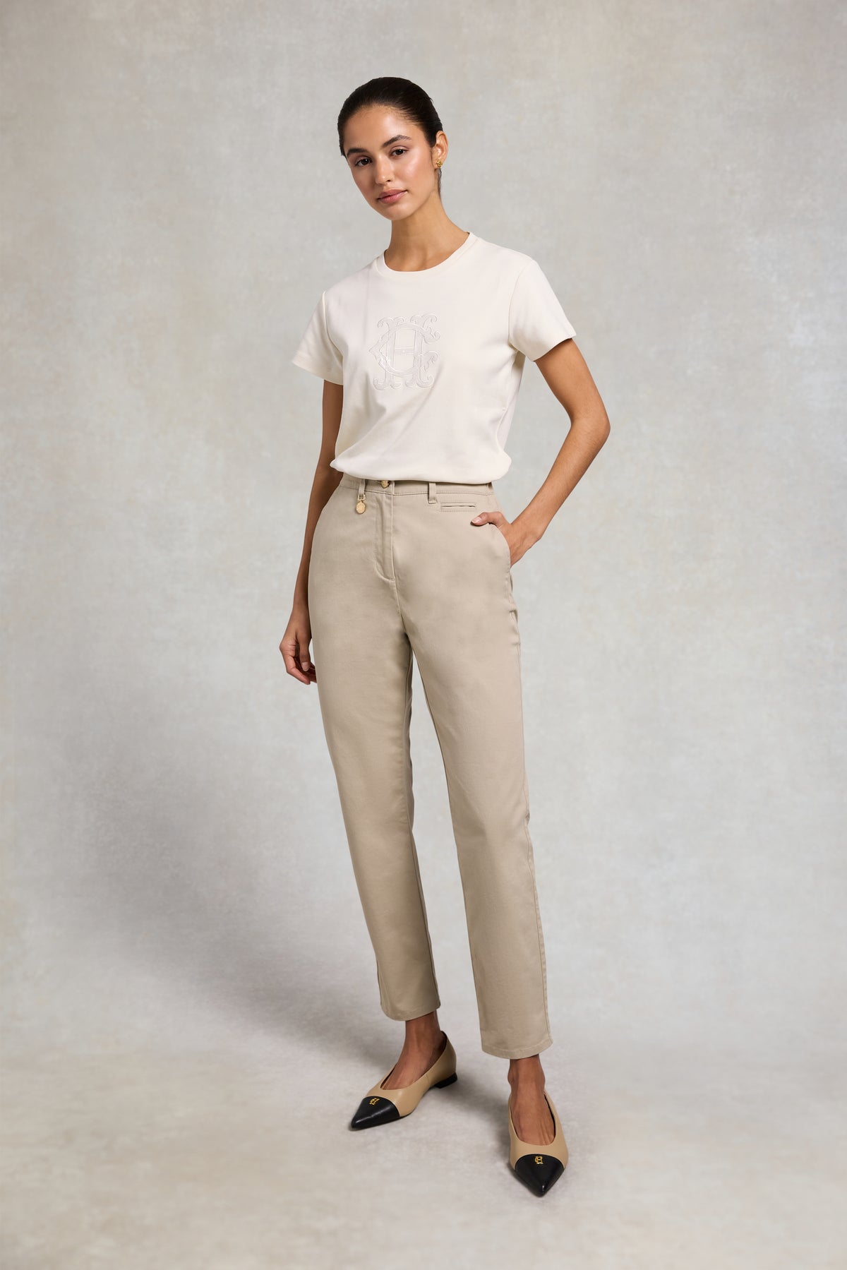 Classic Slim Chino (Light Stone)