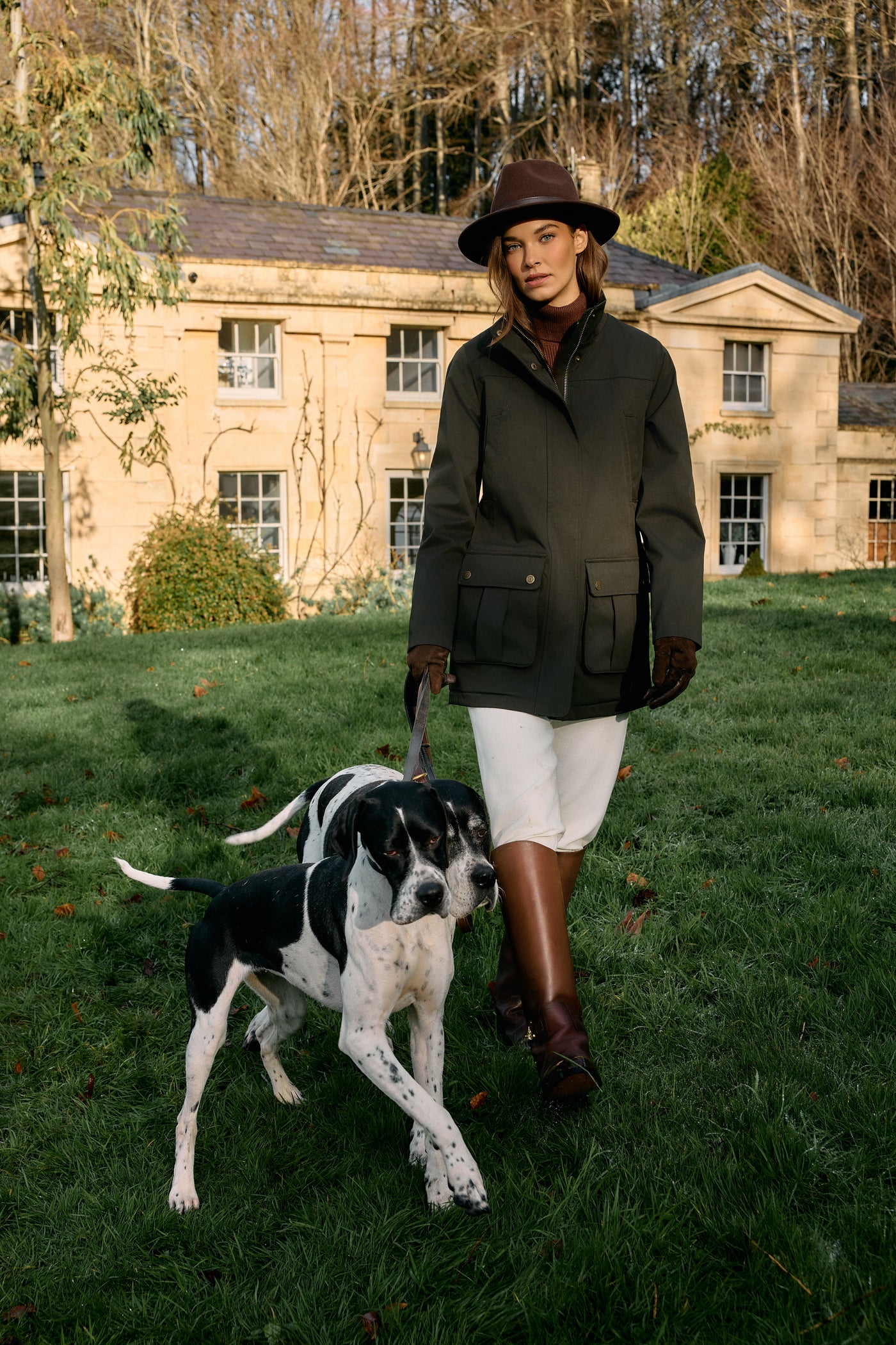 Bramwell Waterproof Country Coat (Khaki)