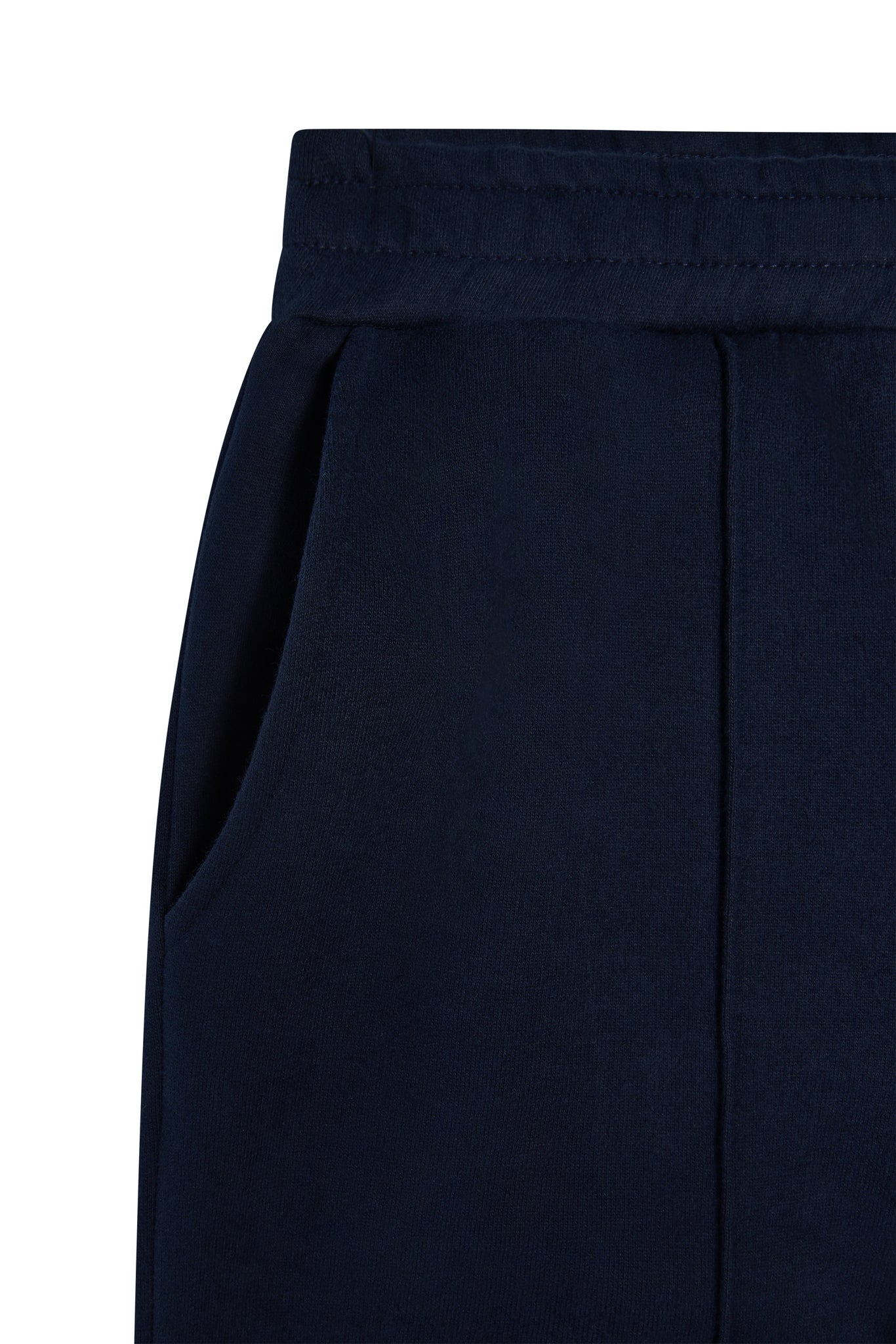 Collegiate Wide Leg Jogger (Ink Navy)