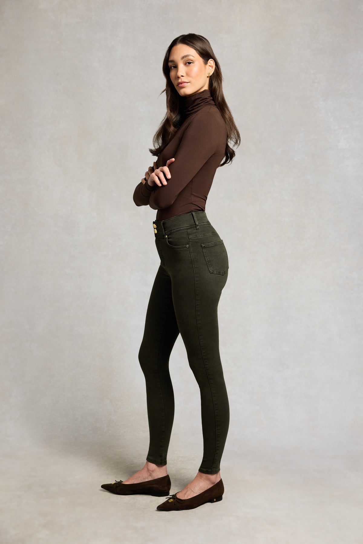 Contour Skinny Jean (Dark Pine)