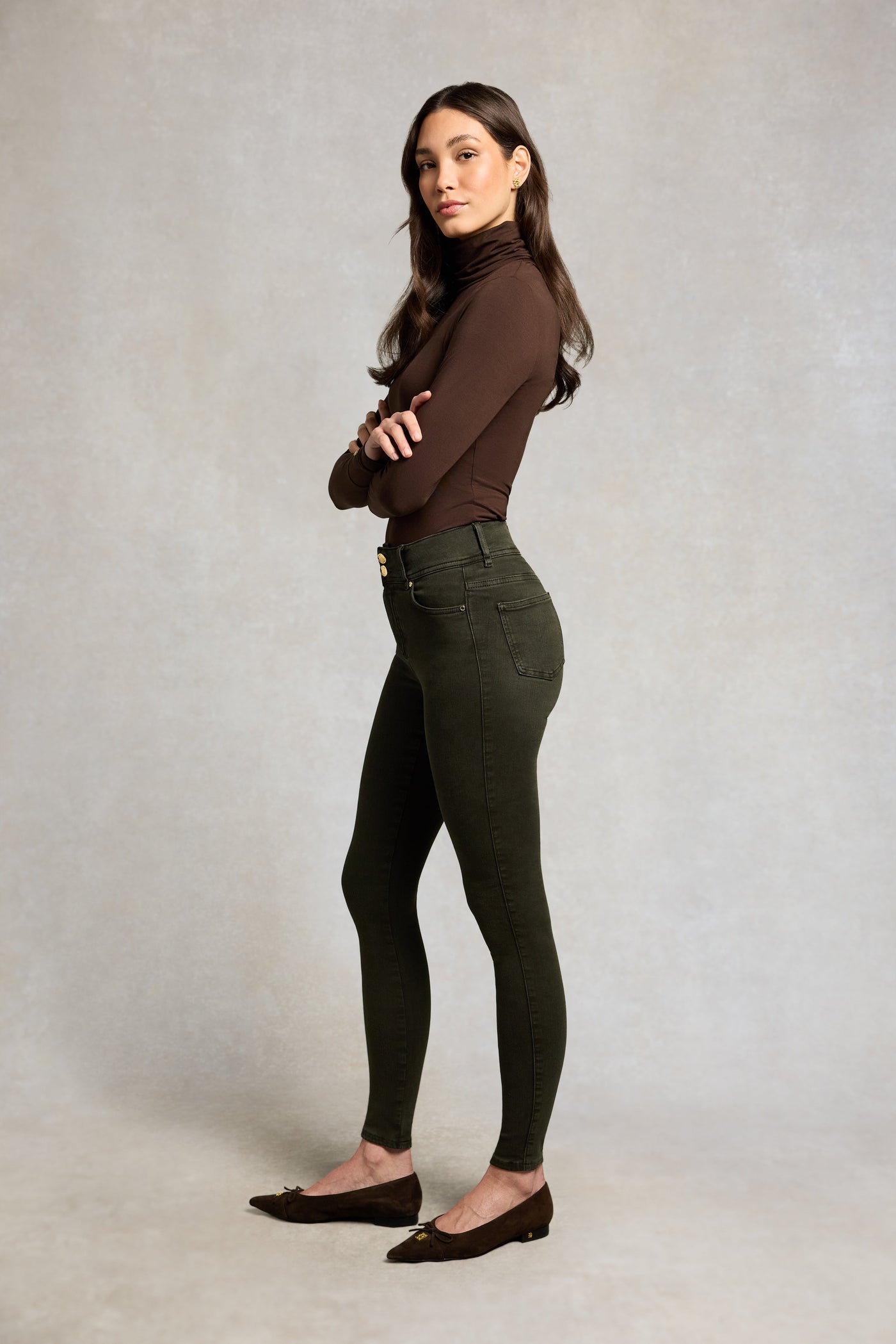 Contour Skinny Jean (Dark Pine)
