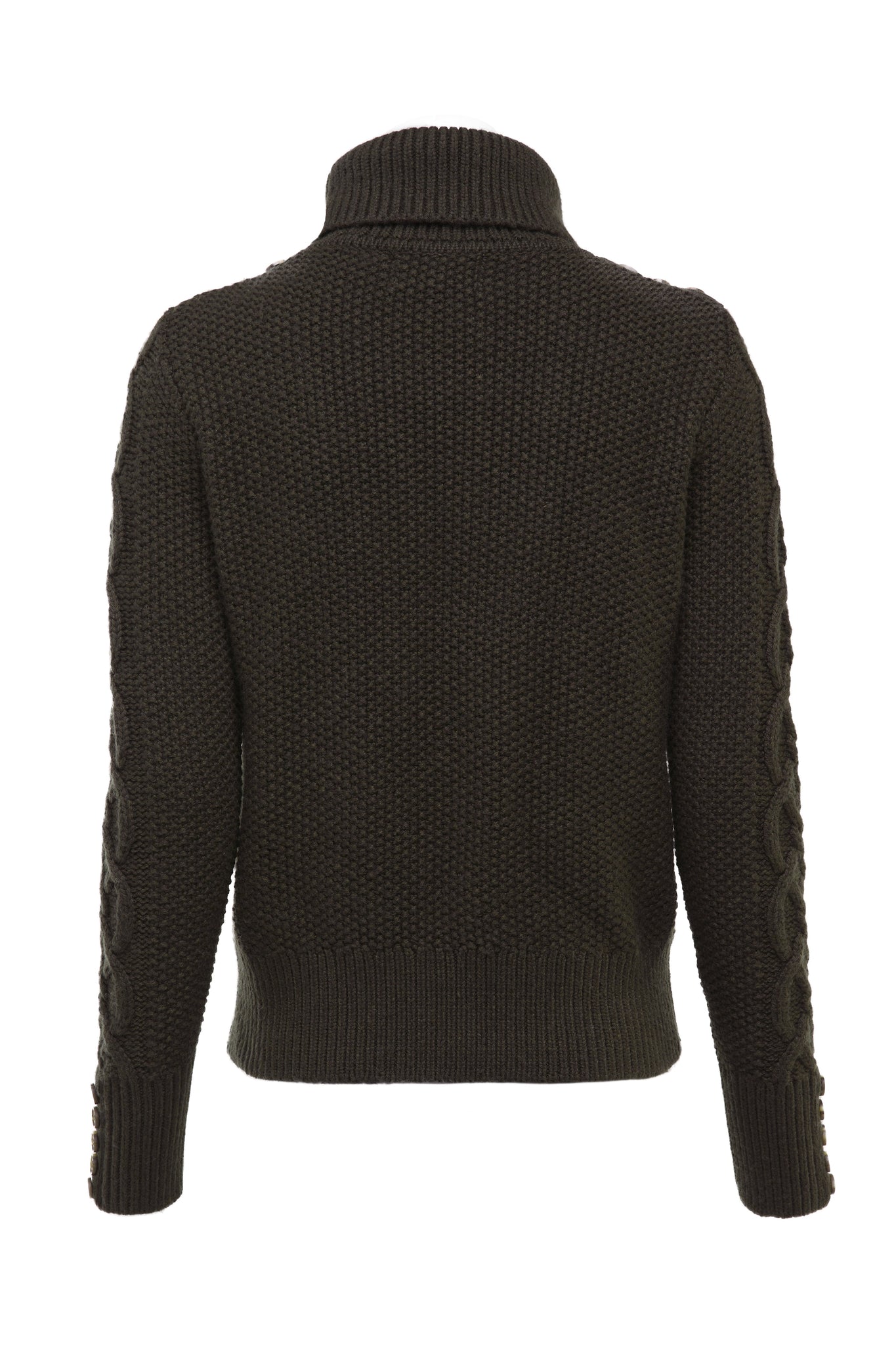 Cortina Roll Neck Knit (Fern Green)