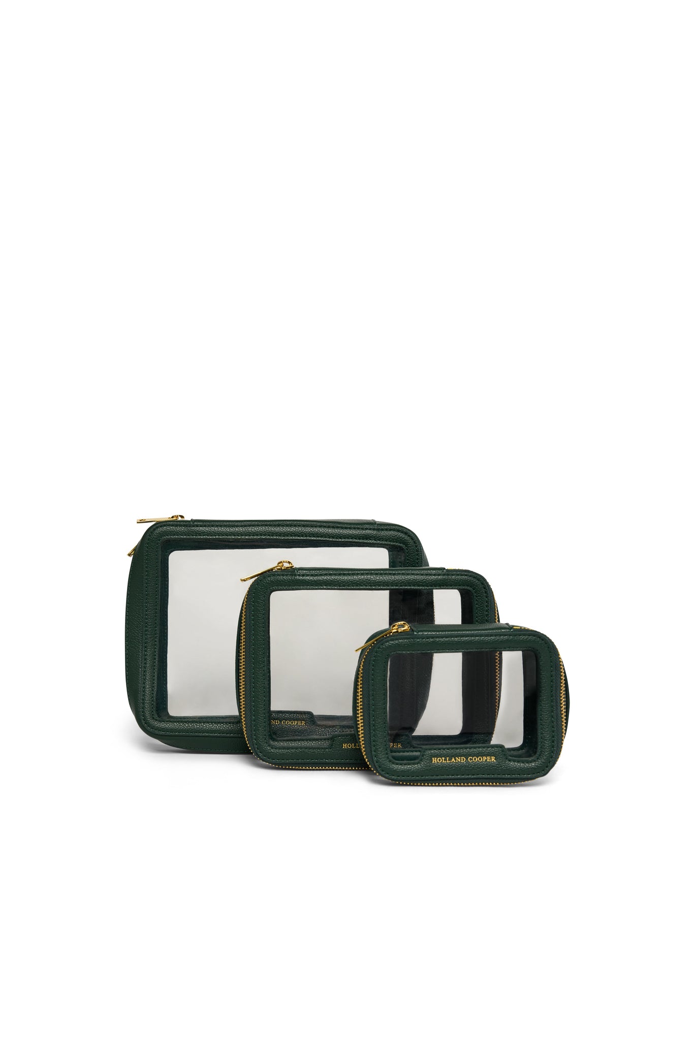 Cosmetic Travel Set (Dark Green)