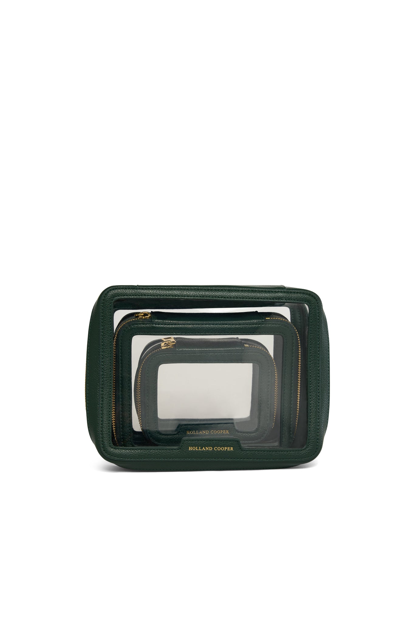 Cosmetic Travel Set (Dark Green)
