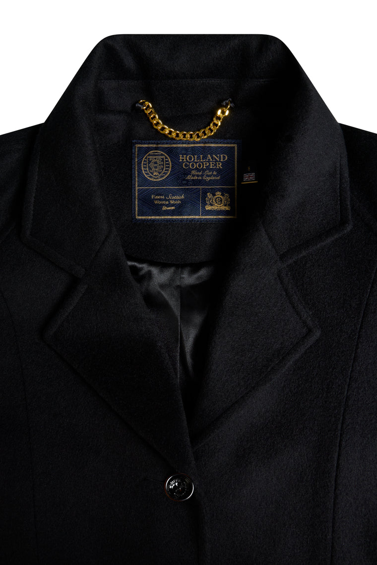 Cotswold Belted Jacket (Soft Black)