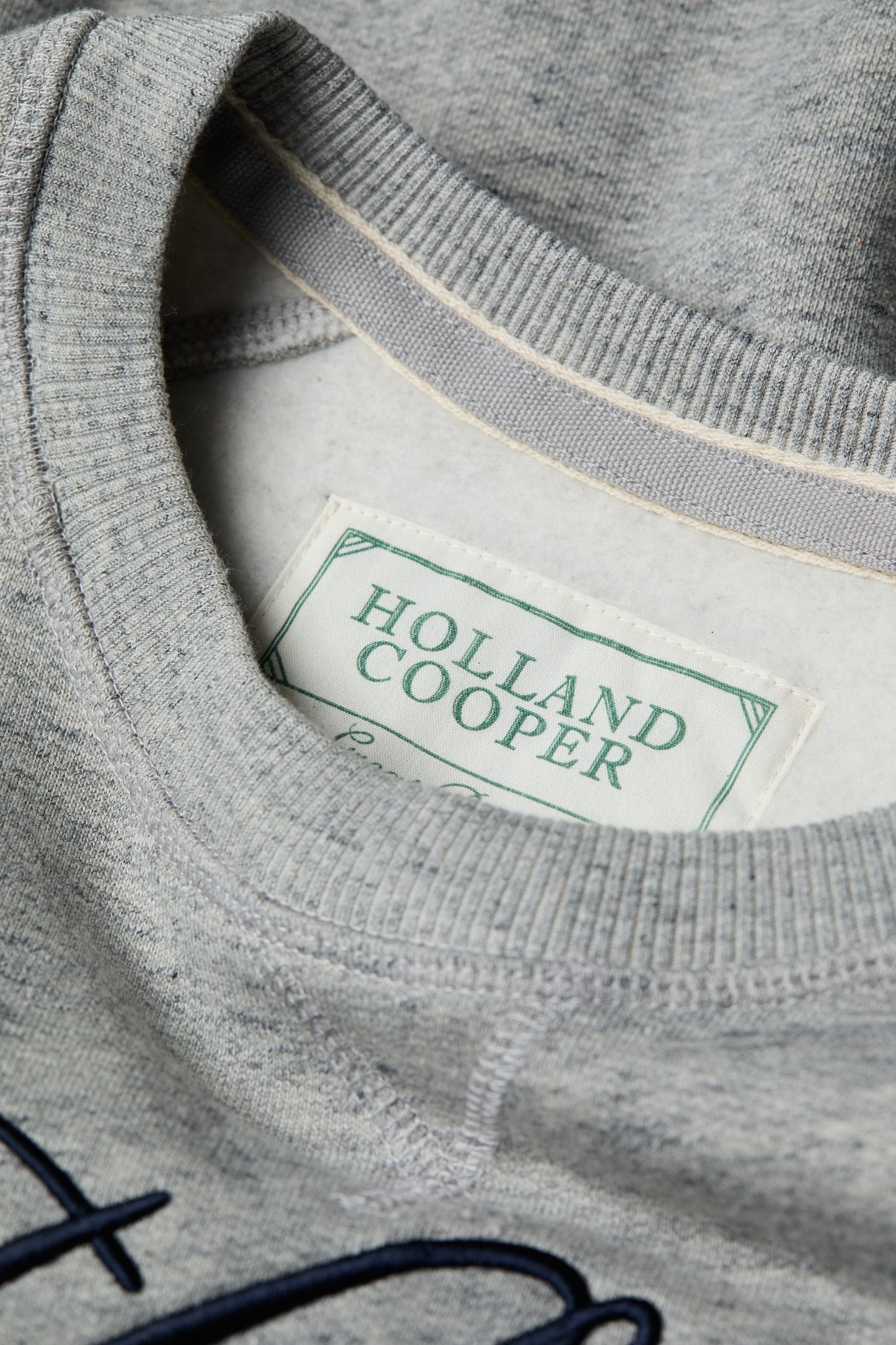 Country Club Crew Sweat (Grit Marl)