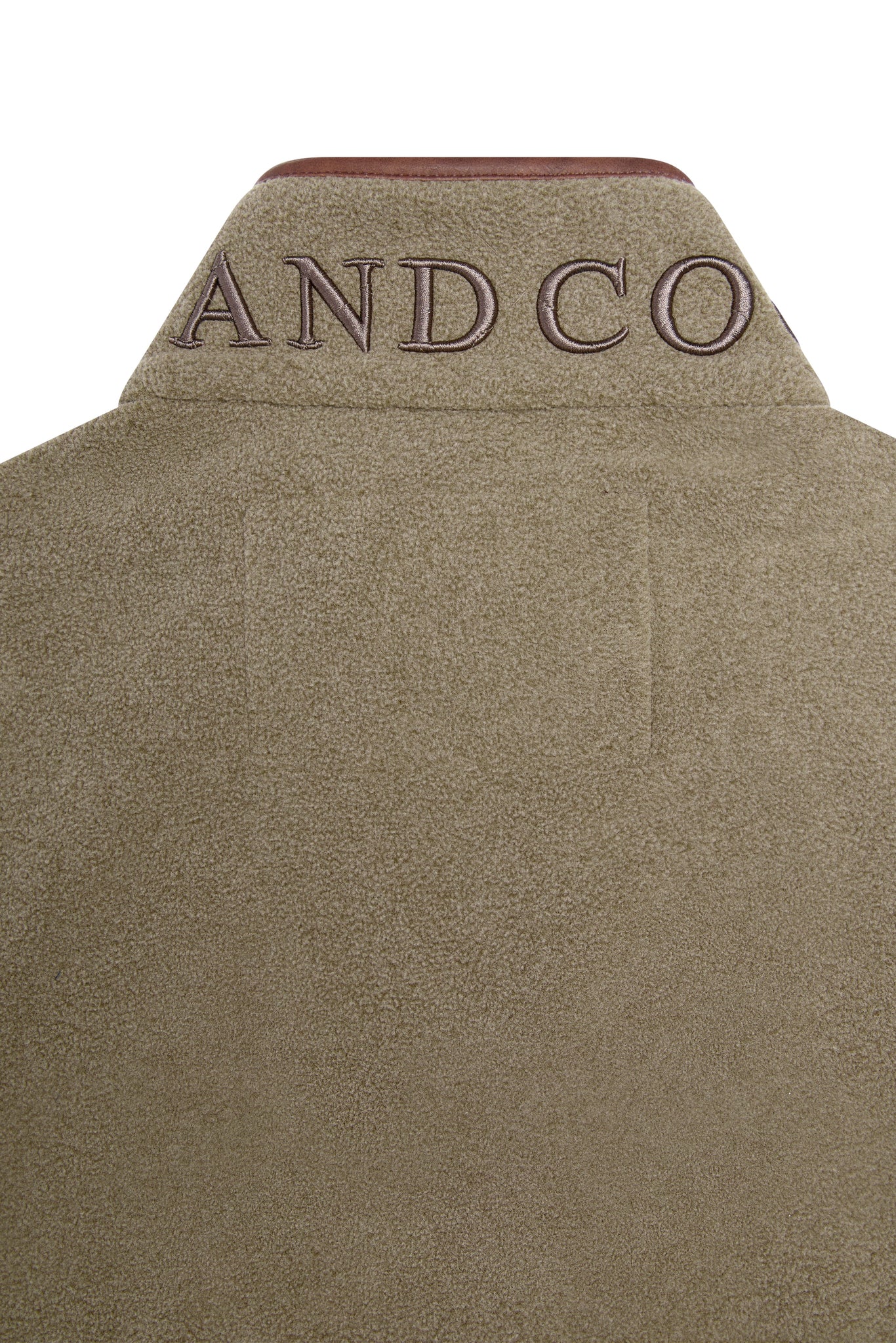 Men's Country Fleece Gilet (Dusty Khaki)