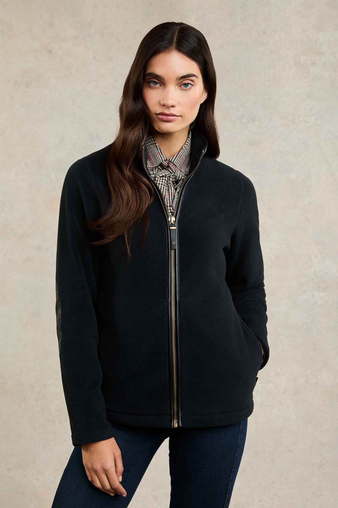 Country Fleece Jacket (Black)