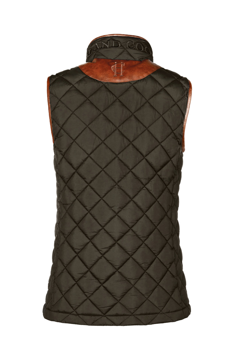 Country Quilted Gilet (Heritage Khaki)