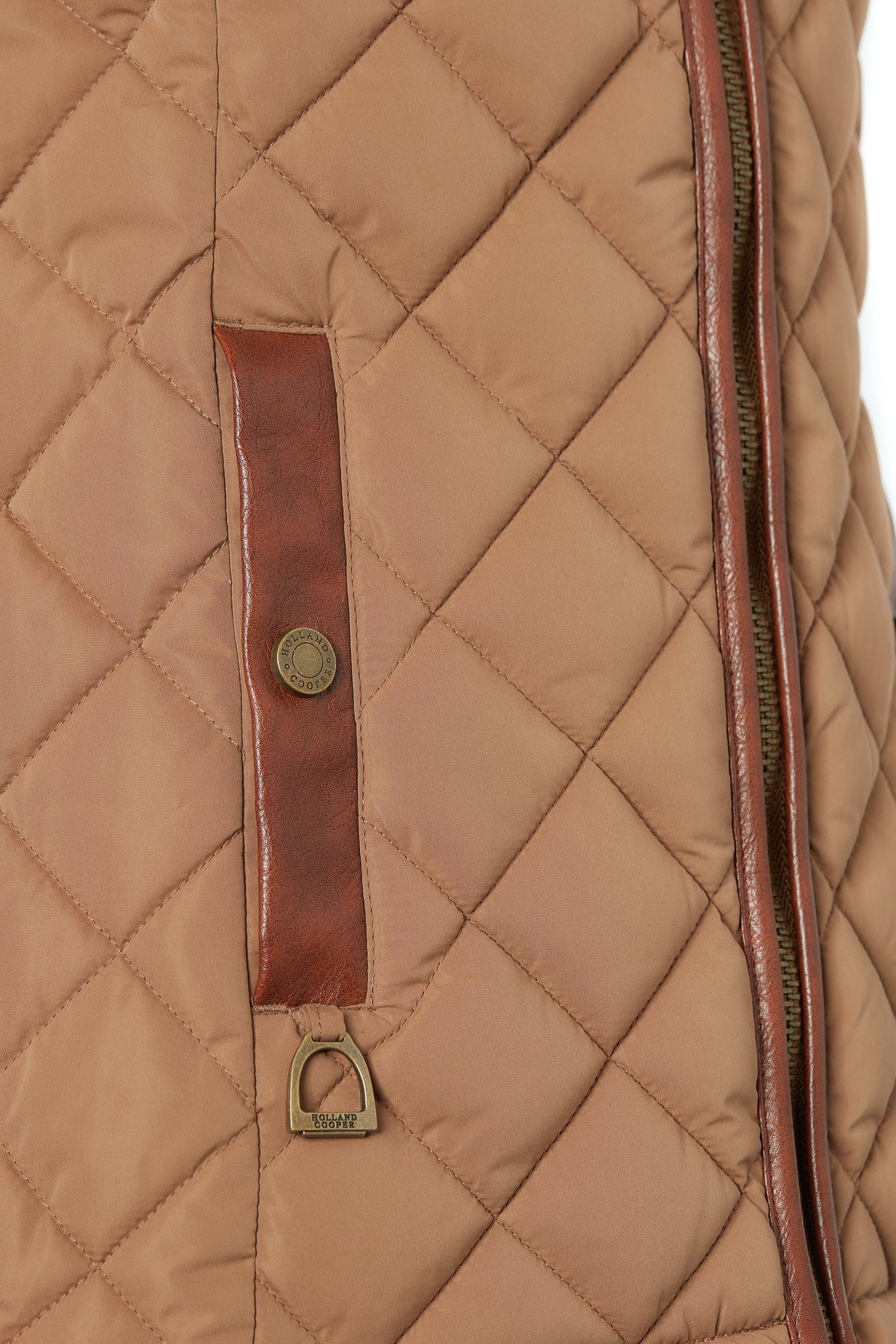 Country Quilted Gilet (Coffee)