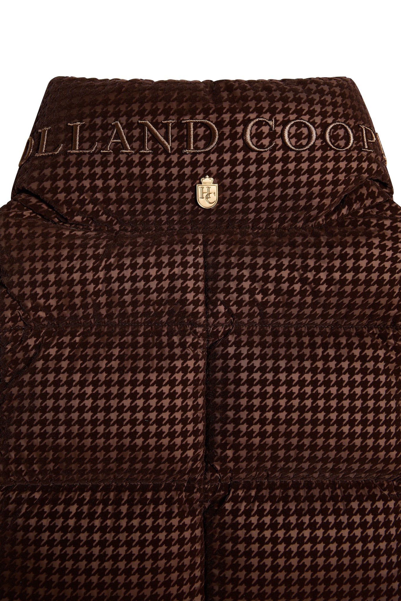 Crawford Longline Coat (Cocoa Mini Flock)