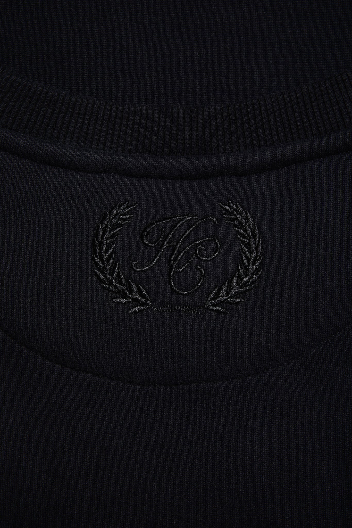 Men's Crew Neck Sweat (Black)