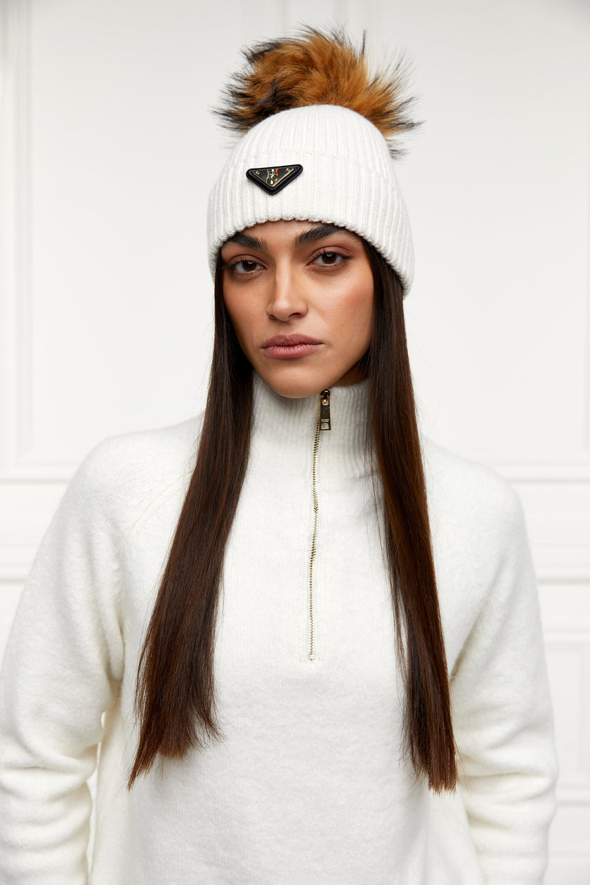 Burghley Bobble Hat (Cream)