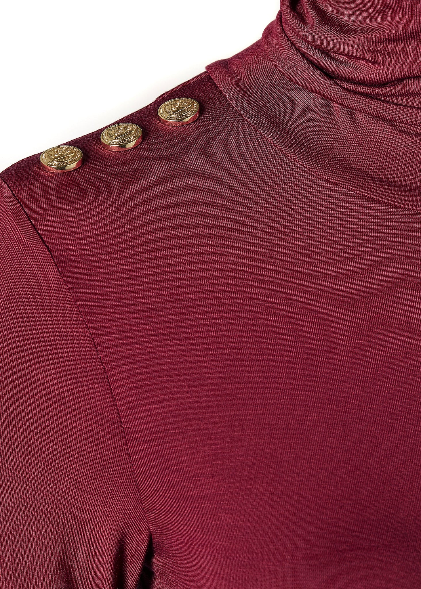 Essential Roll Neck (Wine)