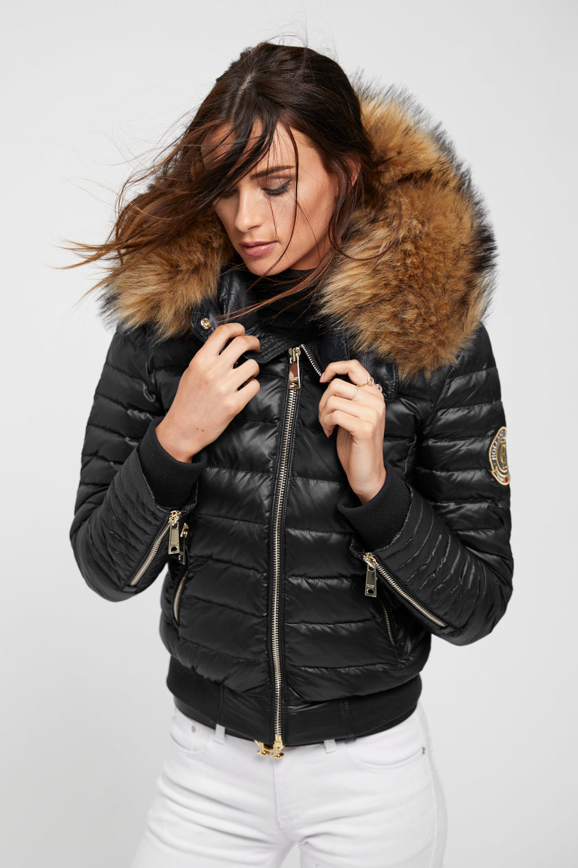 The Vancouver Padded Coat (Black)