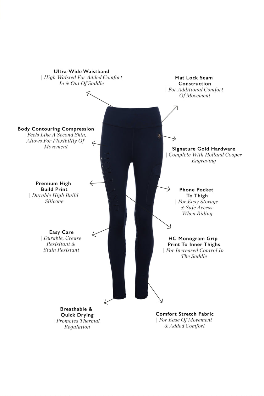 Elite Legging (Ink Navy)