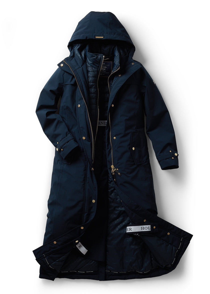 Longline Training Coat (Ink Navy)