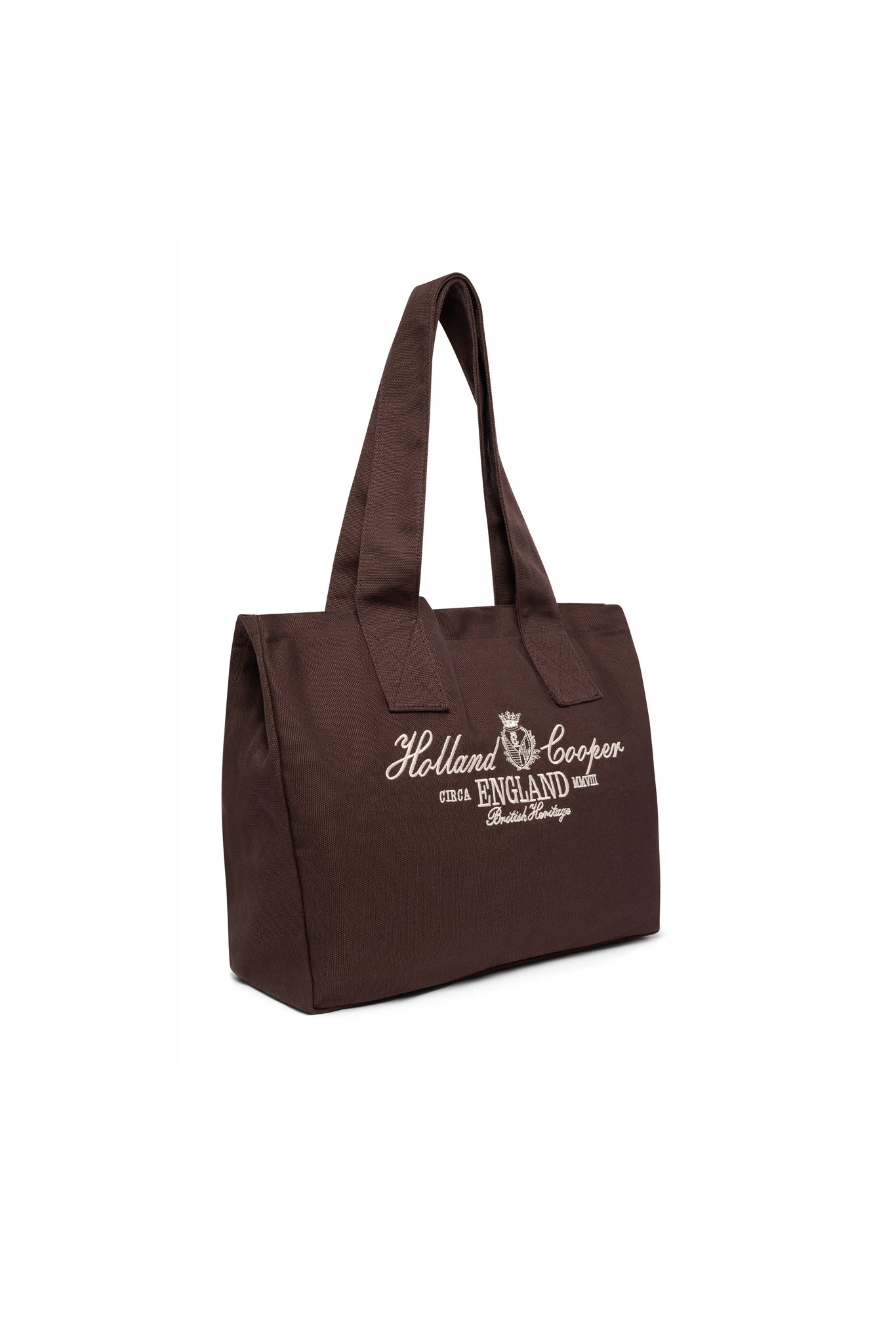 Essential Tote Bag (Chocolate Ecru)