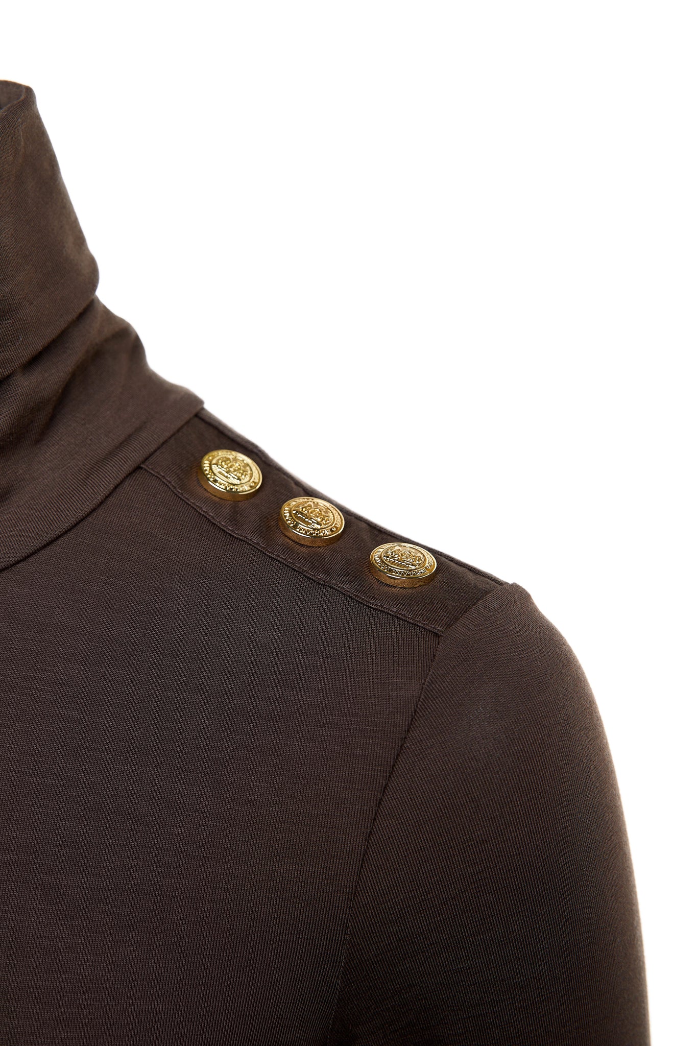 Essential Roll Neck (Coffee)