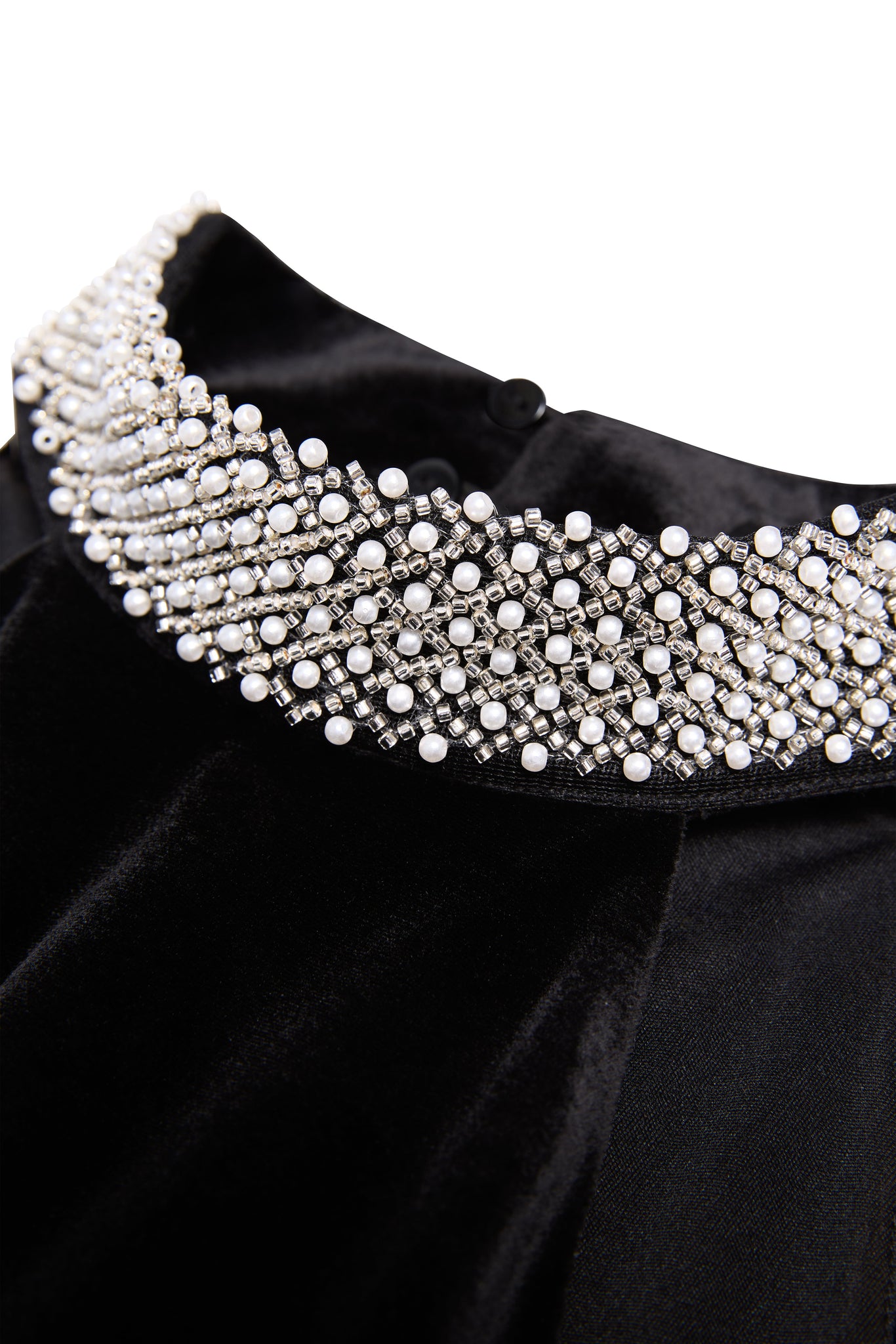 Etta Velvet Maxi Dress (Black)