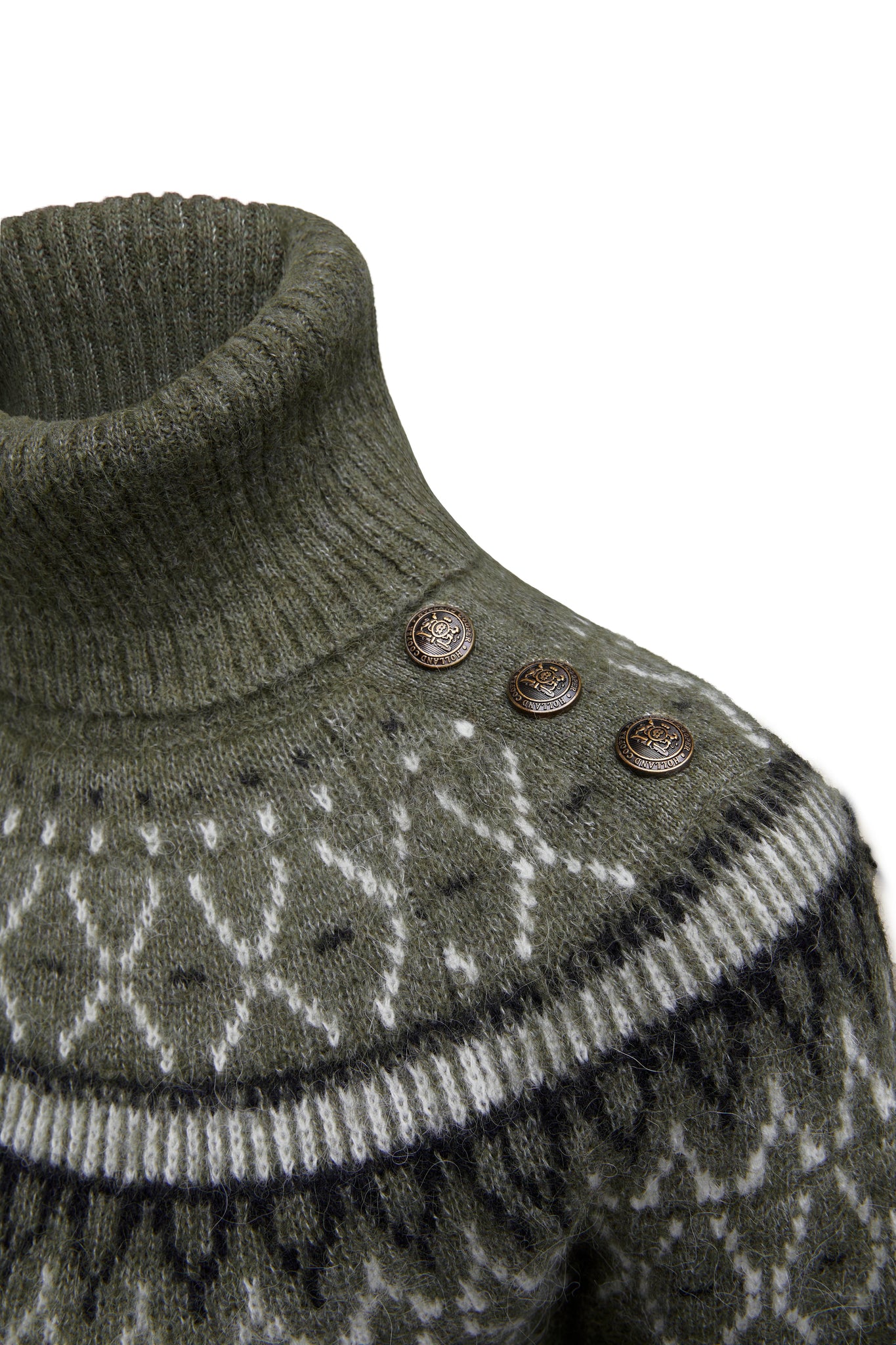 Fairisle Knit (Khaki)