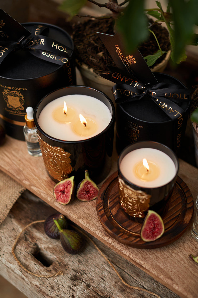 Single Wick Candle (Figue Noir)