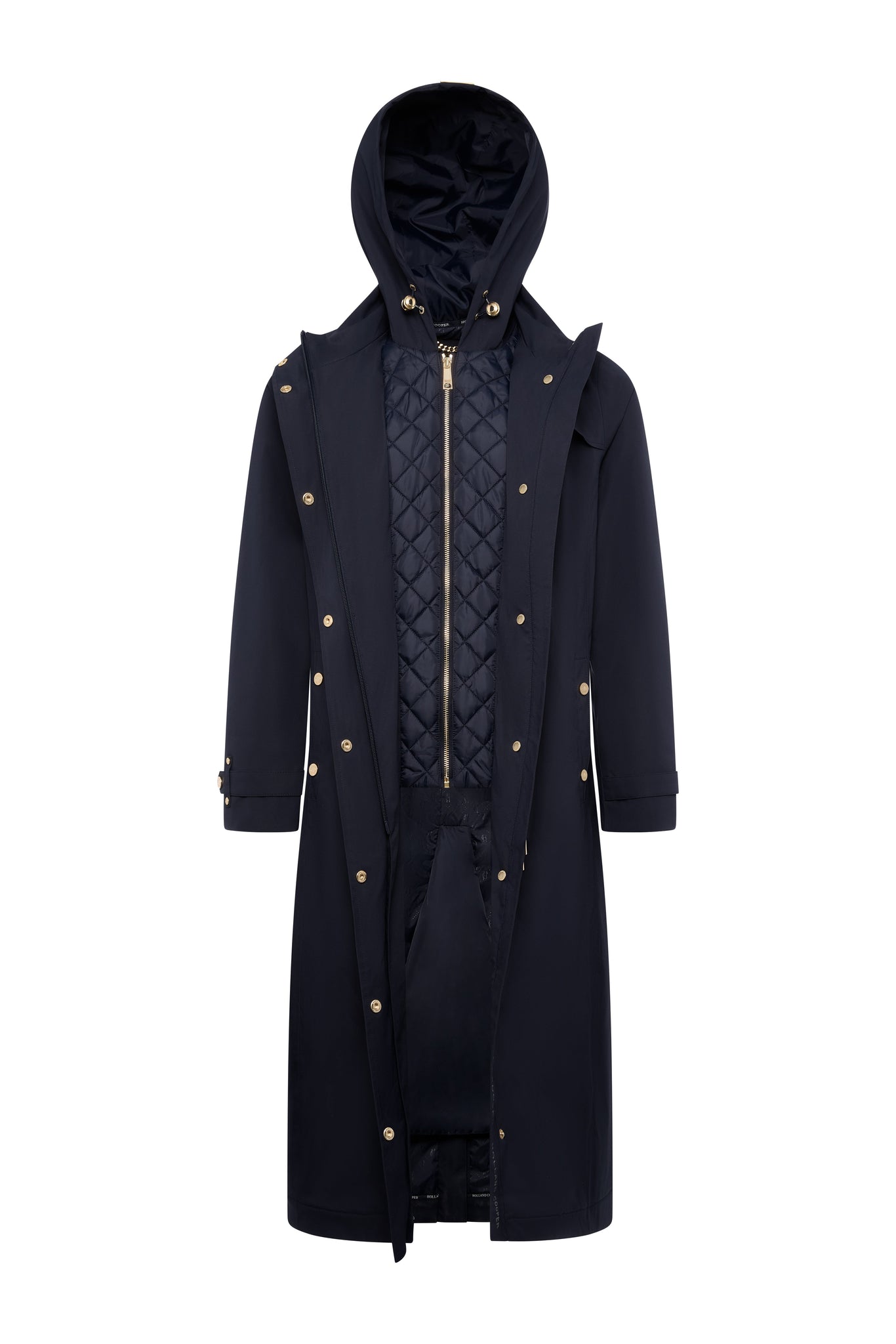 Folgate Rain Coat (Ink Navy)